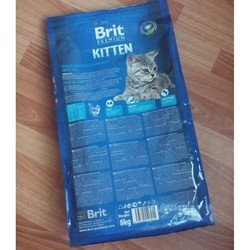 Корм для кошек Brit Premium Kitten Chicken 10 kg