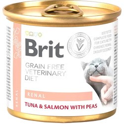 Корм для кошек Brit Renal Tuna/Salmon 0.2 kg