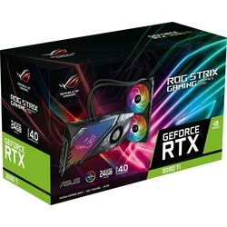 Видеокарты Asus GeForce RTX 3090 Ti ROG Strix LC