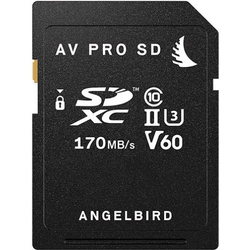 Карты памяти ANGELBIRD AV Pro UHS-II V60 SDXC 128GB