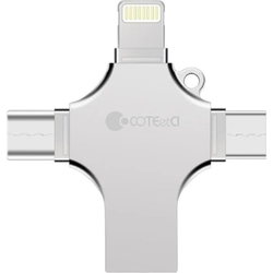 USB-флешки Coteetci iUSB 4-in-1 USB 3.0 128 Gb