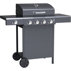 Мангалы и барбекю Embermann Grill Master 4 Burner Barbecue with Side Burner