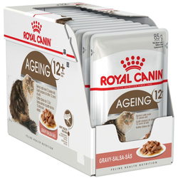 Корм для кошек Royal Canin Ageing 12+ Gravy Pouch 12 pcs