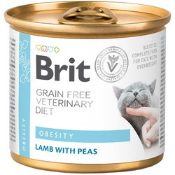 Корм для кошек Brit Obesity Lamb/Peas 0.2 kg