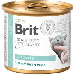 Корм для кошек Brit Struvite Turkey/Peas 0.2 kg
