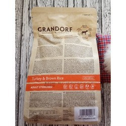Корм для кошек Grandorf Adult Sterilised Turkey/Brown Rice 0.4 kg