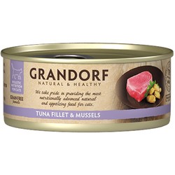 Корм для кошек Grandorf Adult Canned with Tuna Fillet/Mussels 0.42 kg