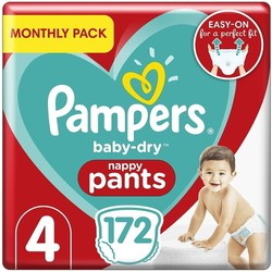 Подгузники (памперсы) Pampers Pants 4 / 172 pcs