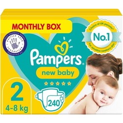 Подгузники (памперсы) Pampers New Baby 2 / 240 pcs