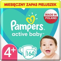 Подгузники (памперсы) Pampers Active Baby 4 Plus / 164 pcs