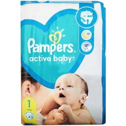 Подгузники (памперсы) Pampers Active Baby 1 / 43 pcs