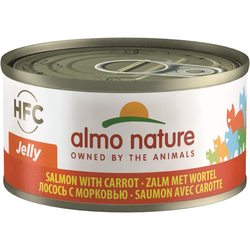 Корм для кошек Almo Nature HFC Jelly Salmon/Carrot 0.42 kg