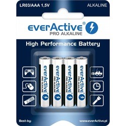 Аккумуляторы и батарейки everActive Pro Alkaline 4xAAA