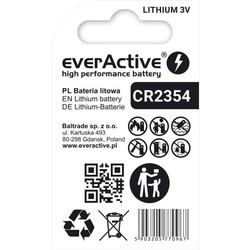 Аккумуляторы и батарейки everActive 1xCR2354