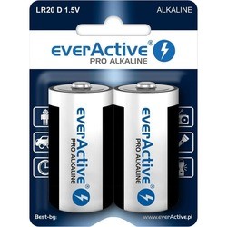 Аккумуляторы и батарейки everActive Pro Alkaline 2xD