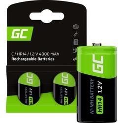 Аккумуляторы и батарейки Green Cell 2xC 4000 mAh