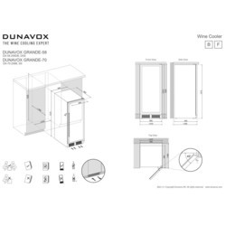 Винные шкафы Dunavox DX-58.258DSS