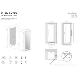 Винные шкафы Dunavox DX-123.338DB
