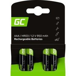 Аккумуляторы и батарейки Green Cell 4xAAA 950 mAh