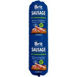 Корм для собак Brit Premium Sausage Chicken/Venison 0.8 kg
