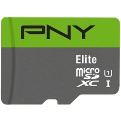 Карты памяти PNY Elite microSDXC Class 10 U1 128Gb