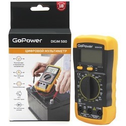 Мультиметры GoPower DigiM 500