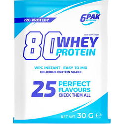 Протеины 6Pak Nutrition 80 Whey Protein 0.03 kg