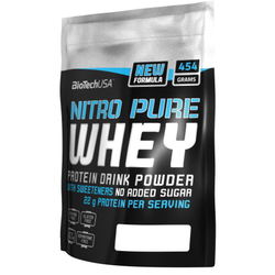 Протеины BioTech Nitro Pure Whey 0.454 kg