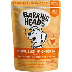 Корм для собак Barking Heads Bowl Lickin Chicken Pouch 10 pcs