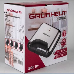 Тостеры, бутербродницы и вафельницы Grunhelm GSM840