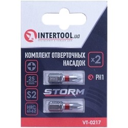 Биты и торцевые головки Intertool Storm VT-0217