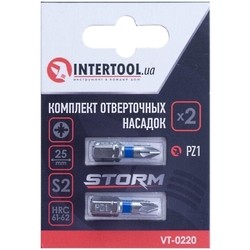 Биты и торцевые головки Intertool Storm VT-0220