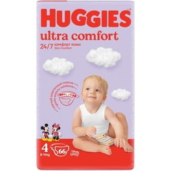 Подгузники (памперсы) Huggies Ultra Comfort 4 / 66 pcs