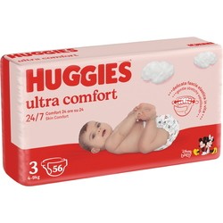 Подгузники (памперсы) Huggies Ultra Comfort 3 / 56 pcs