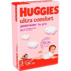 Подгузники (памперсы) Huggies Ultra Comfort Girl 3 / 78 pcs