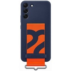 Чехлы для мобильных телефонов Samsung Silicone Cover with Strap for Galaxy S22 Plus