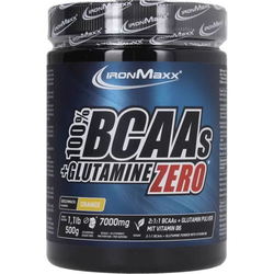 Аминокислоты IronMaxx 100% BCAAs + Glutamine Zero 500 g