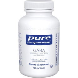 Аминокислоты Pure Encapsulations GABA 700 mg 120 cap