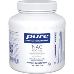 Аминокислоты Pure Encapsulations NAC 600 mg 90 cap