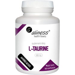 Аминокислоты Aliness L-Taurine 800 mg 100 cap