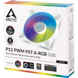 Системы охлаждения ARCTIC P12 PWM PST A-RGB White