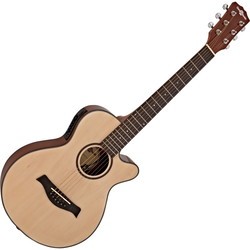 Акустические гитары Gear4music 3/4 Single Cutaway Electro Acoustic Guitar