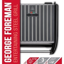 Электрогрили George Foreman Entertaining Steel Grill 25051