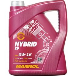 Моторные масла Mannol Hybrid SP 0W-16 5L