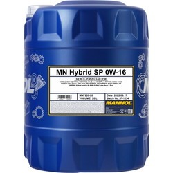 Моторные масла Mannol Hybrid SP 0W-16 20L