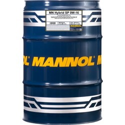 Моторные масла Mannol Hybrid SP 0W-16 60L
