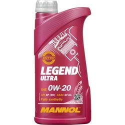 Моторные масла Mannol Legend Ultra 0W-20 1L