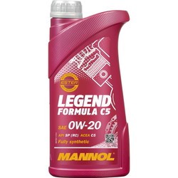 Моторные масла Mannol Legend Formula C5 0W-20 1L