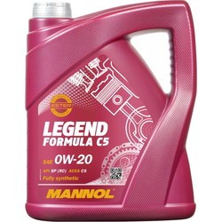 Моторные масла Mannol Legend Formula C5 0W-20 5L