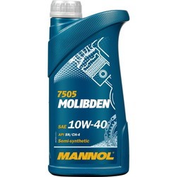 Моторные масла Mannol 7505 Molibden 10W-40 1L